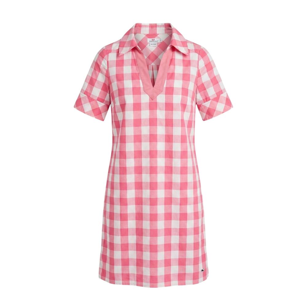 Vineyard Vines Womens 2 Preppy Coastal Resortwear Career Academia Shirt Dress‎